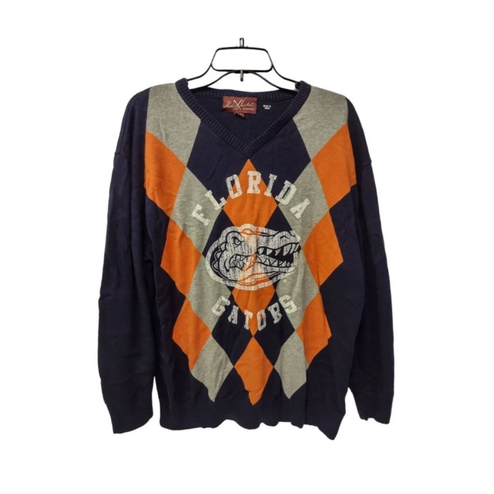University of Florida Long Sleeve vneck sweater Men's Size XXL